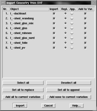 Layer Names to Import