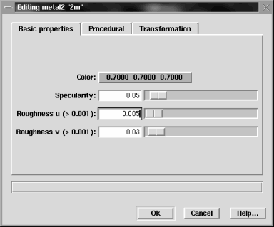 [Basic Metal2 Parameters Dialog]