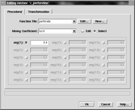 [Mixfunc Parameters Dialog]