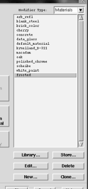[Screenshot of the modifier list]