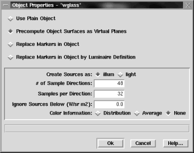 Object Edit Dialog - Precompute]