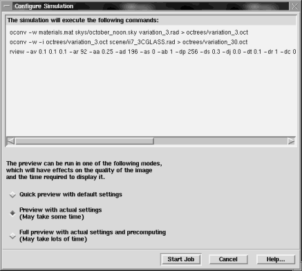 [Preview Configuretion Dialog]