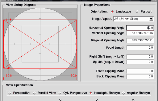 [Hemispherical Fisheye Graphic]